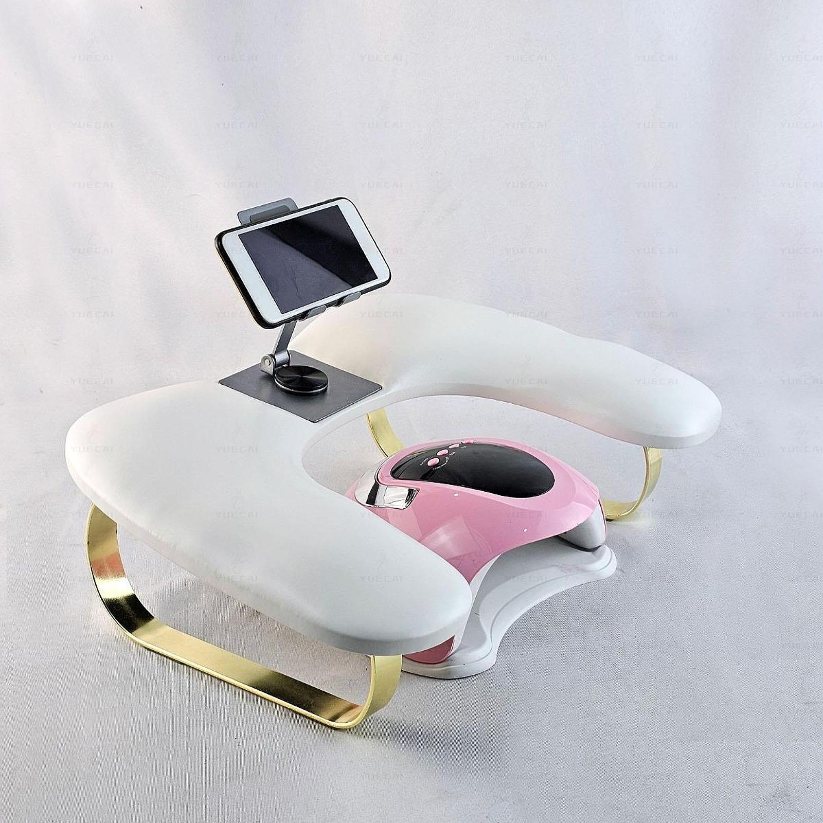Tech Accessories Phone - وسادة فن الأظافر مع حامل هاتف