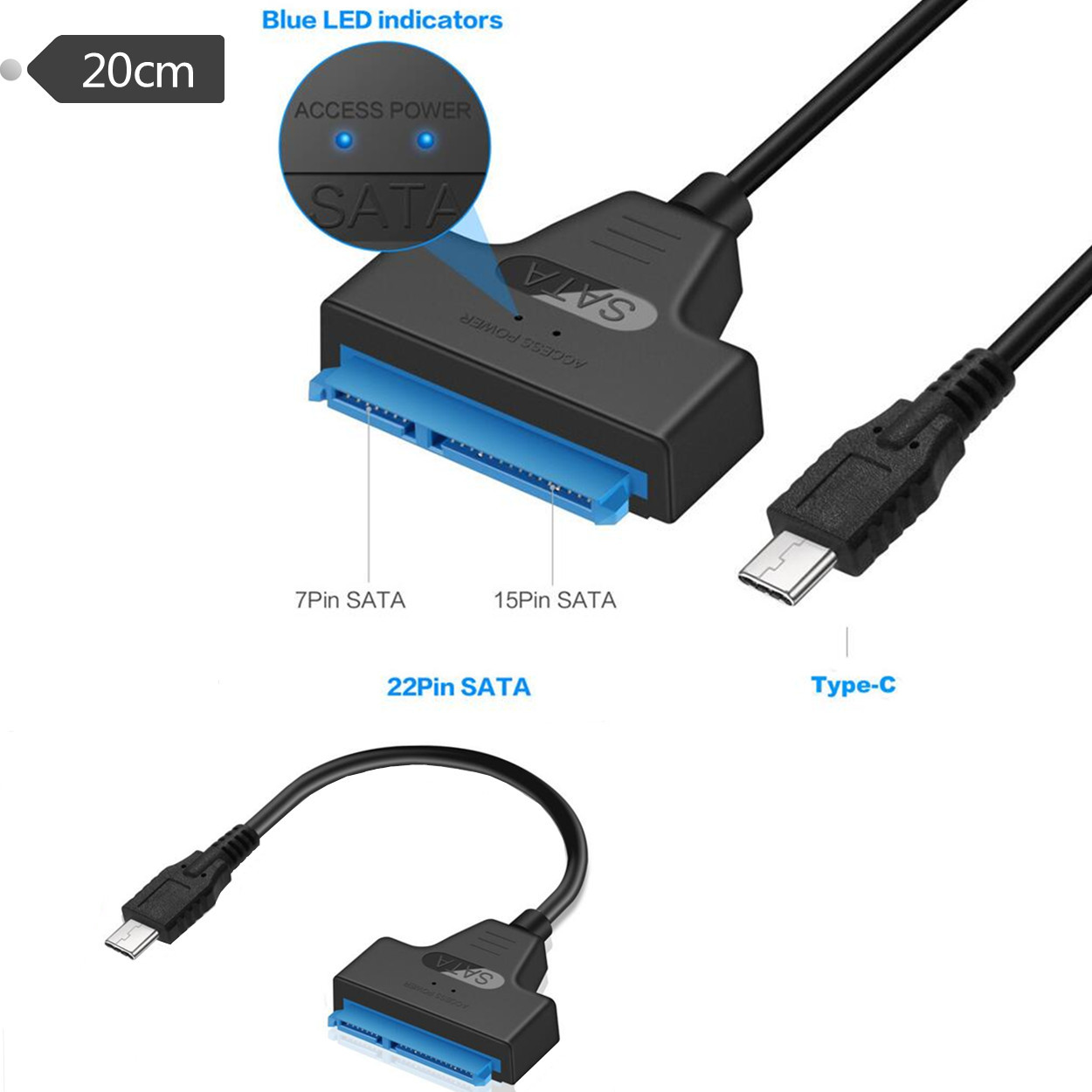 Samsung Ssd Evo 870 - كابل محول USB 3.1 من النوع
