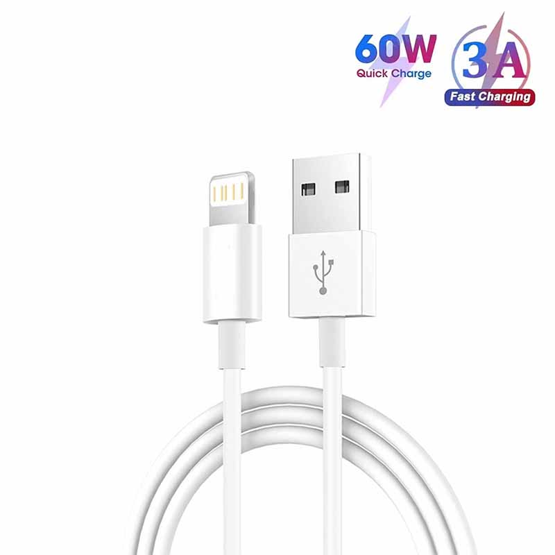 Tech Accessories Phone - 3A USB A إلى كابل البرق