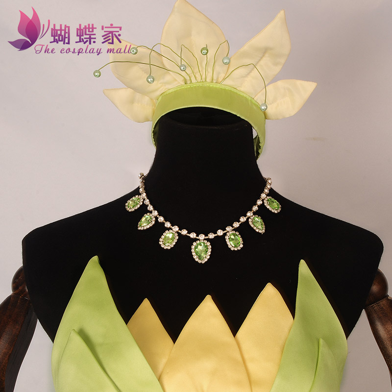 فستان الأميرة تيانا، زي تنكري، - مراجعة Tech Hair Accessories وسعره