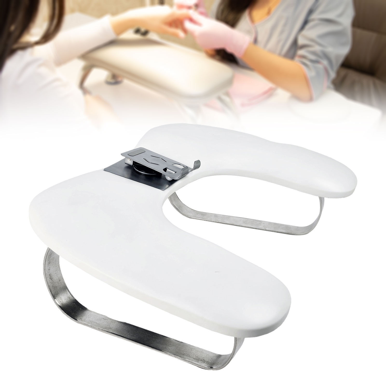 وسادة فن الأظافر مع حامل هاتف  - مراجعة Tech Accessories Phone وسعره