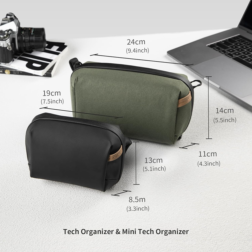 حقيبة إكسسوارات PGYTECH مقاومة - مراجعة Tech Accessories Phone وسعره