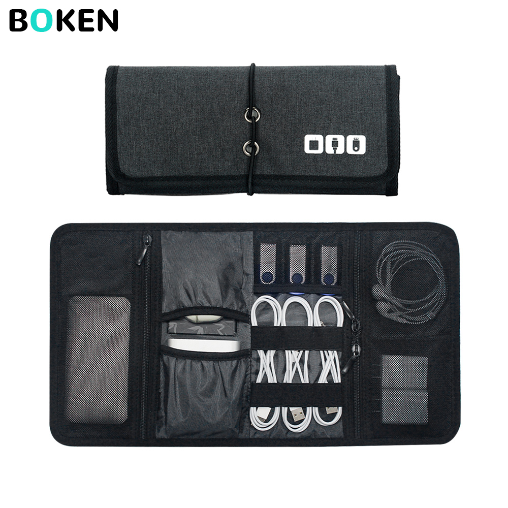 حقيبة تنظيم الإلكترونيات، حافظ - مراجعة Tech Accessories Travel Organizer Pouch وسعره
