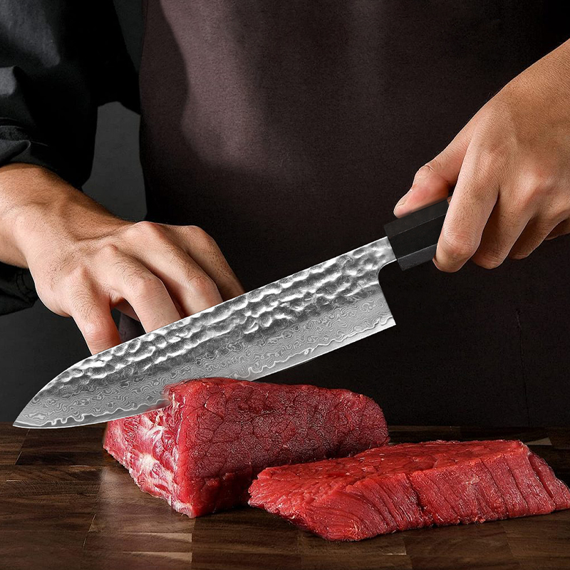 سكين شيف 8 بوصات من الفولاذ ال - مراجعة High Tech Kitchen Accessories وسعره