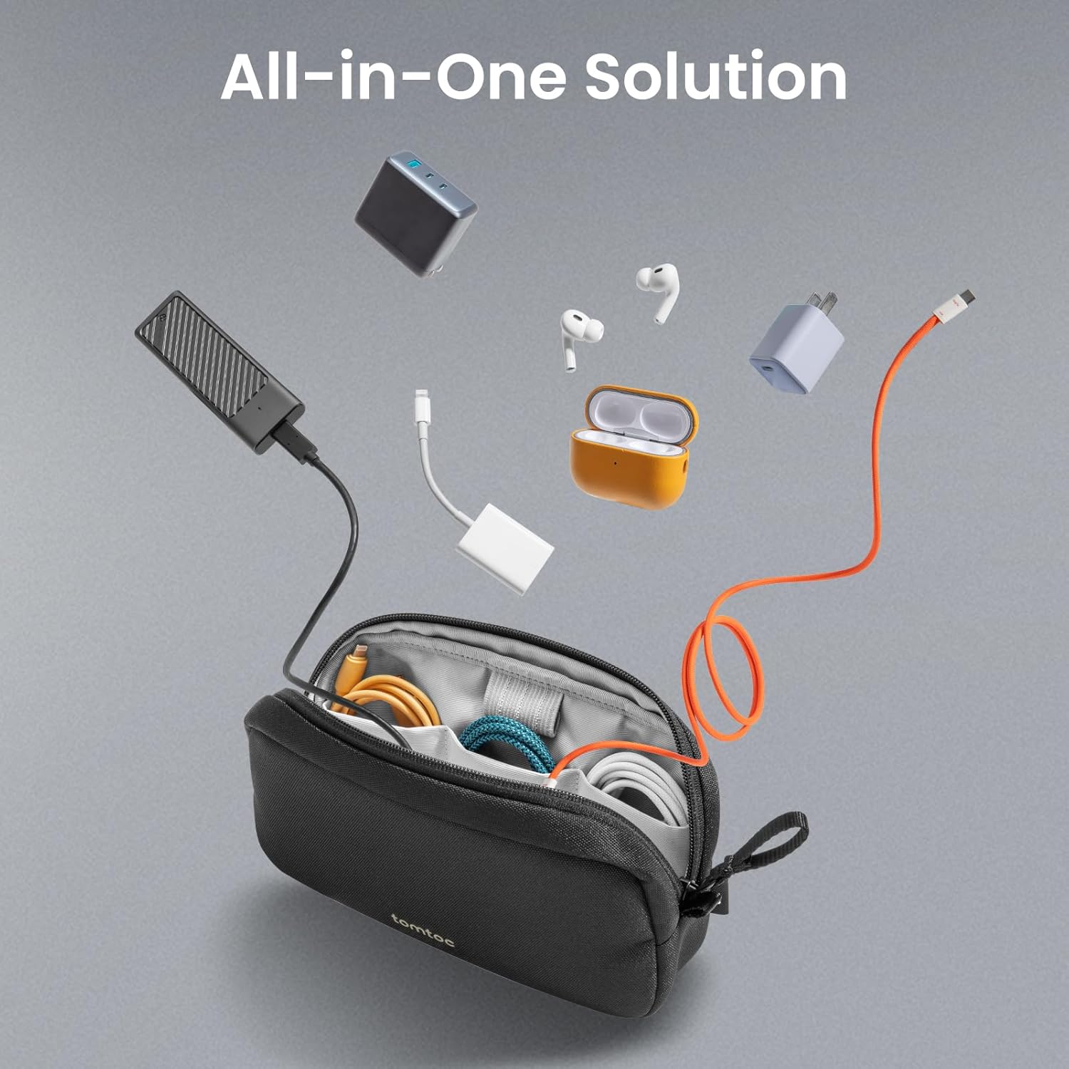حقيبة سفر لتنظيم الإلكترونيات  - مراجعة Tech Accessories Travel Organizer Pouch وسعره