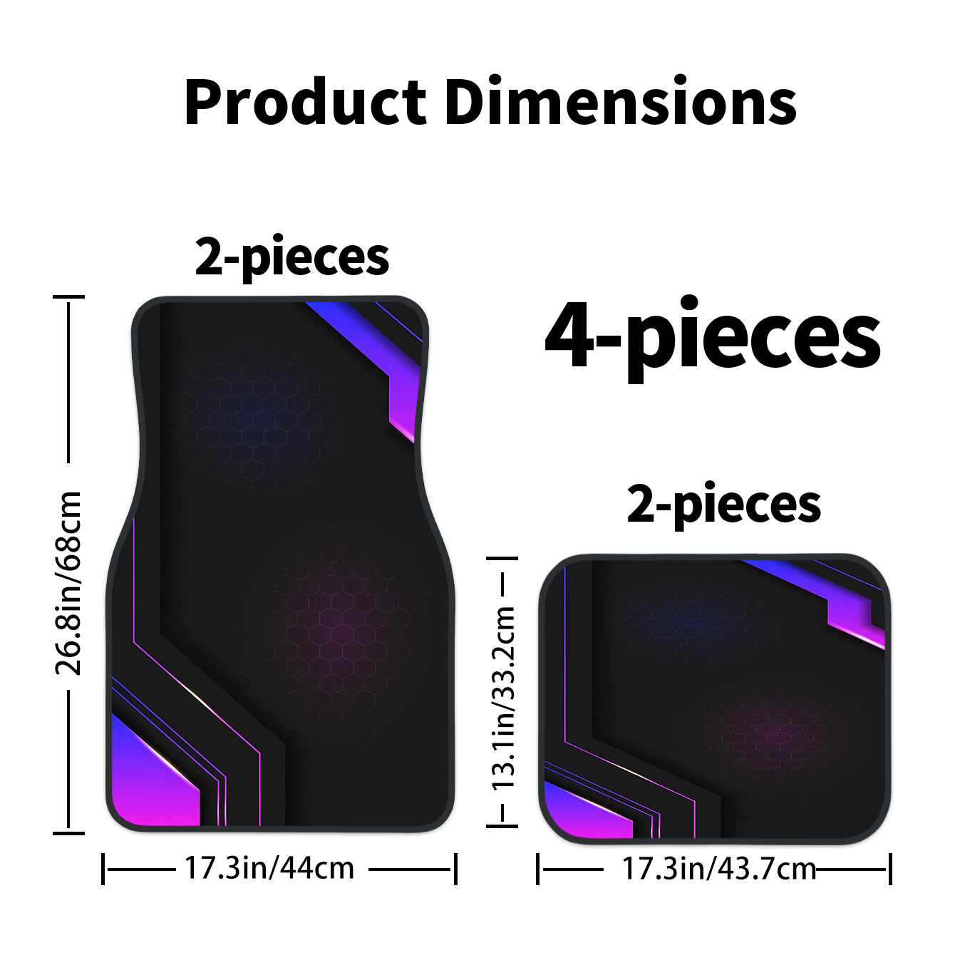 4 قطع من سجاد أرضية السيارة بن - مراجعة Tech Protect Accessories وسعره