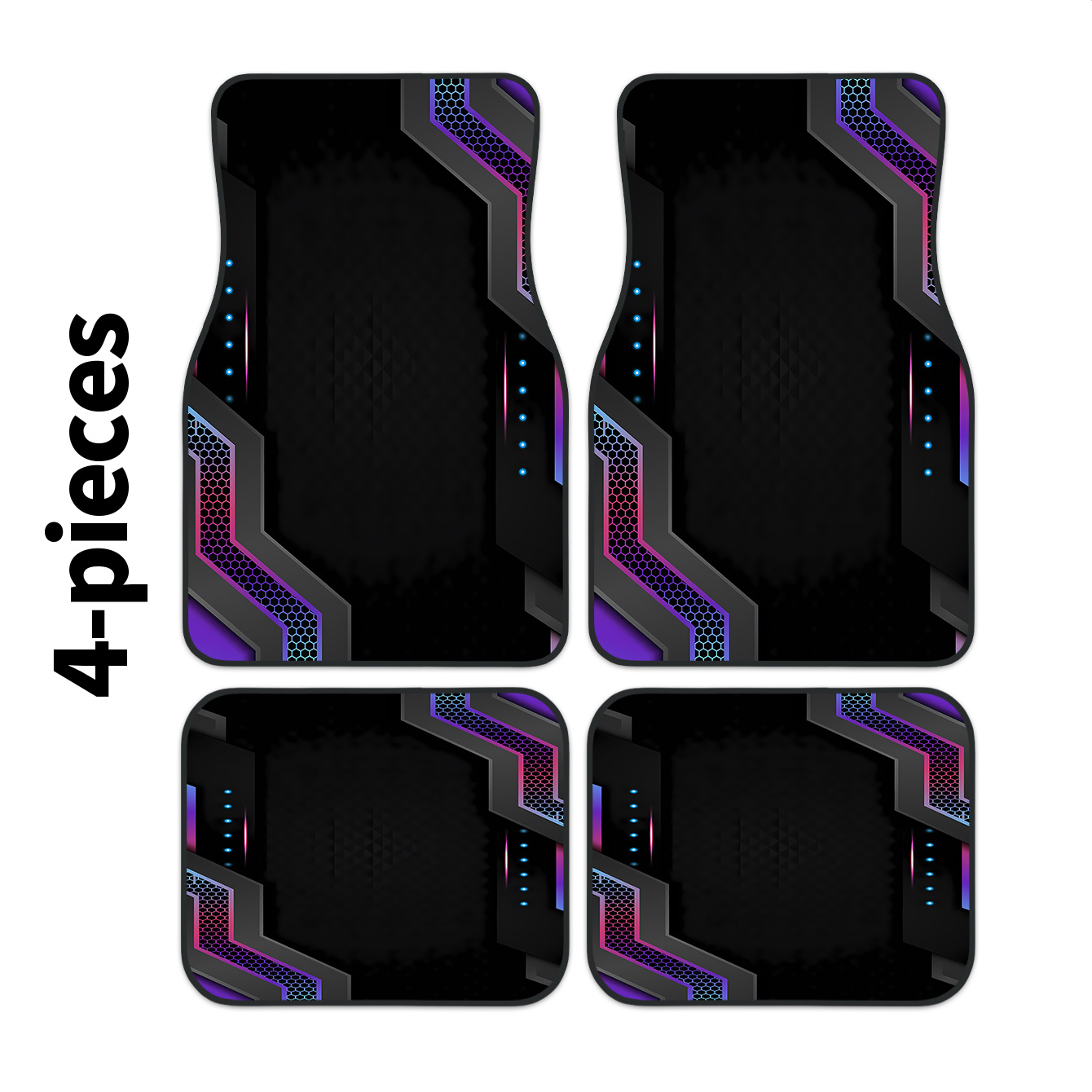 4 قطع من سجاد أرضية السيارة ال - مراجعة Tech Protect Accessories وسعره