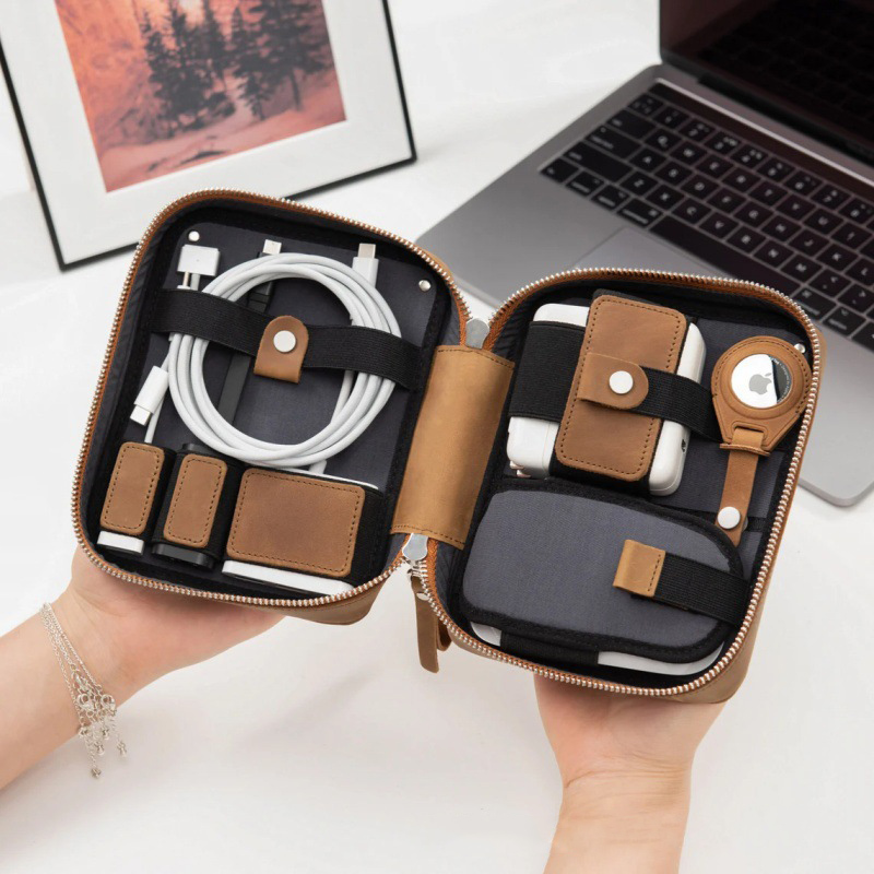 حقيبة منظم إلكترونيات محمولة ل - مراجعة Tech Accessories Travel Organizer Pouch وسعره