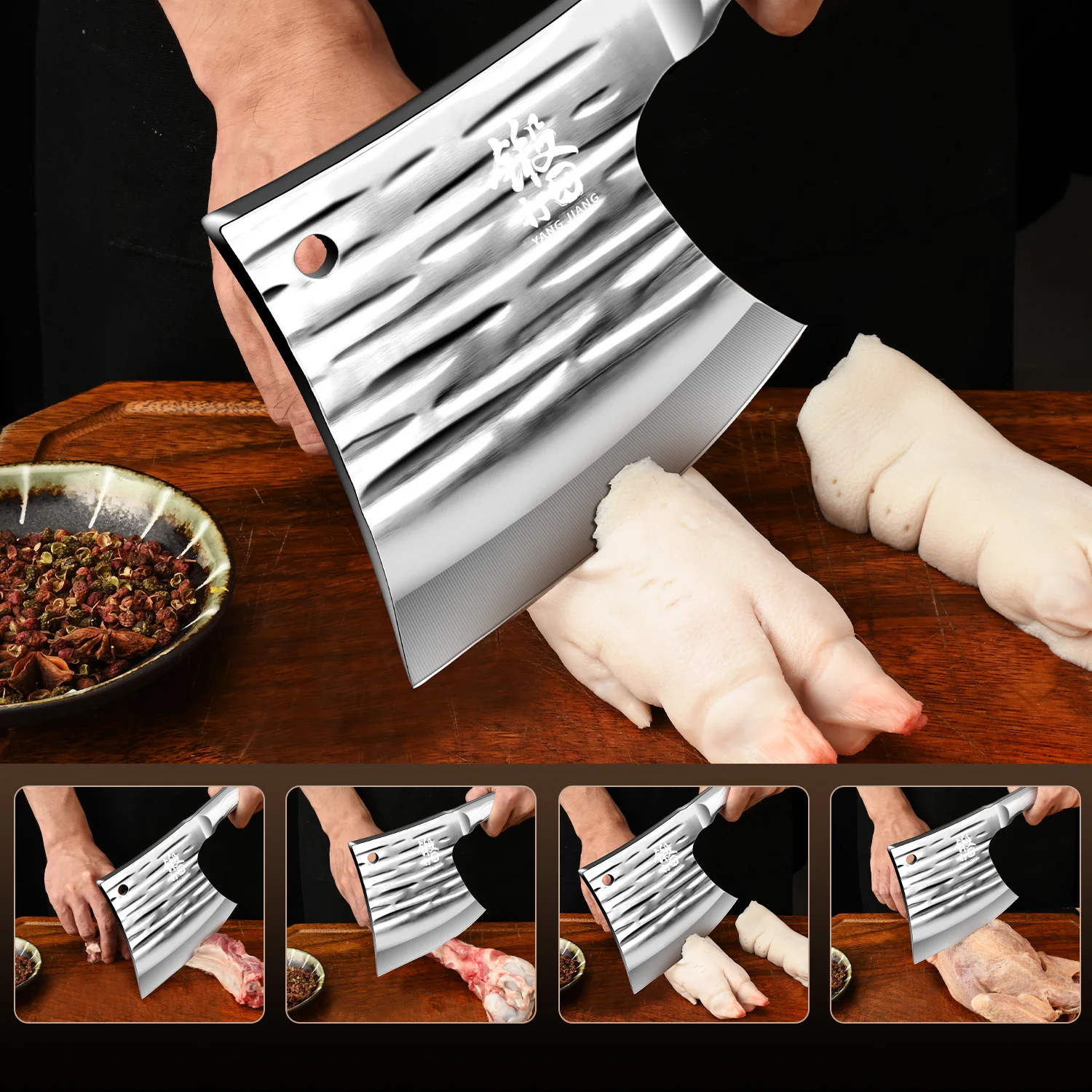 قاطع عظام منزلي من الفولاذ الم - مراجعة High Tech Kitchen Accessories وسعره