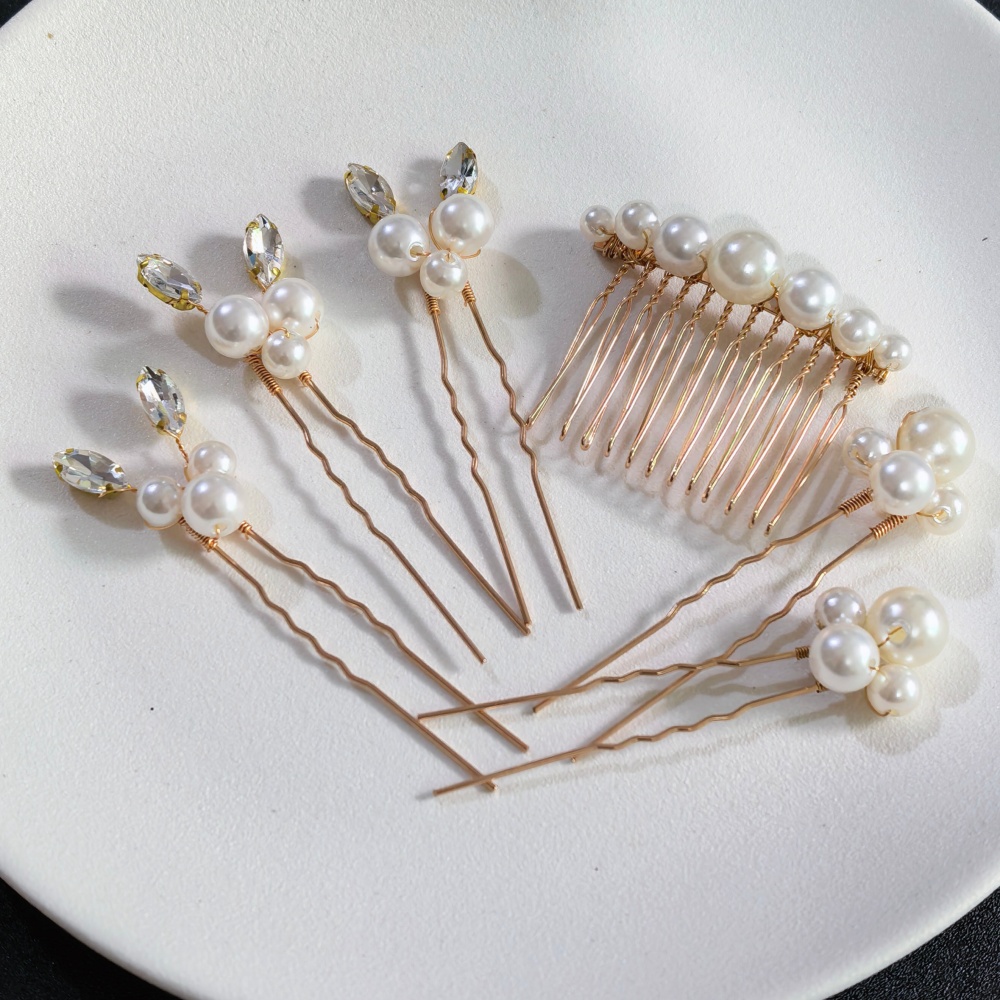 مجموعة مشابك شعر من الكريستال  - مراجعة Tech Hair Accessories وسعره