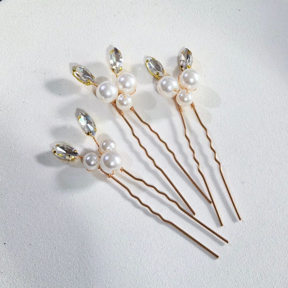 مجموعة مشابك شعر من الكريستال  - مراجعة Tech Hair Accessories وسعره