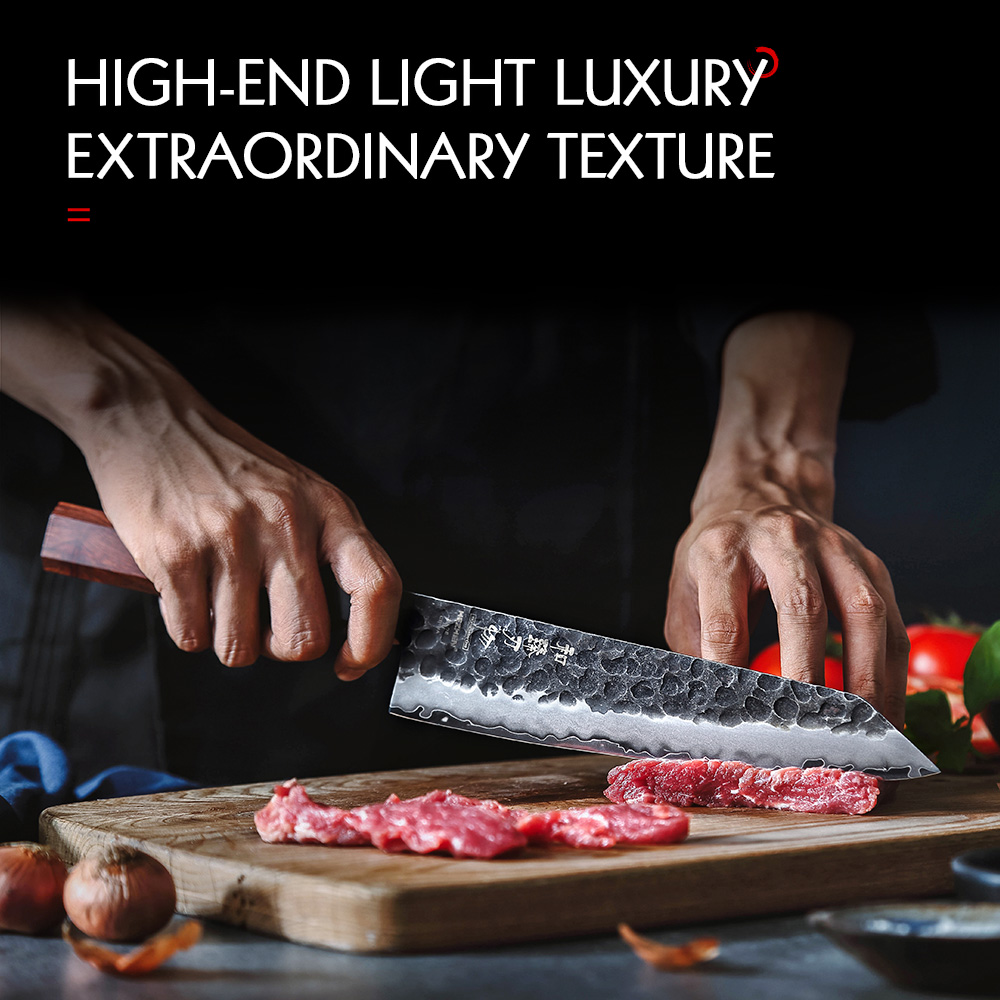 سكين الطاهي HEZHEN 8.3 بوصة 3  - مراجعة High Tech Kitchen Accessories وسعره
