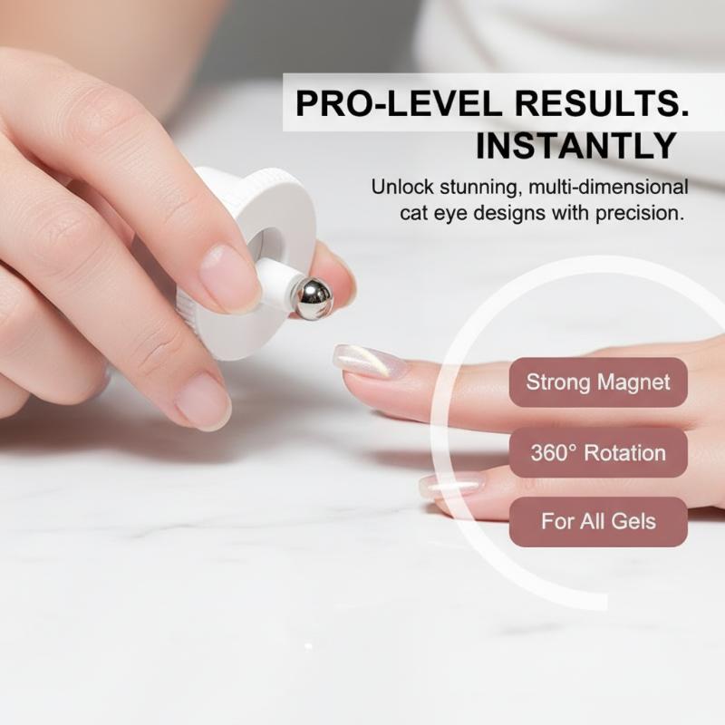 مغناطيس أظافر دوار بتأثير عين  - مراجعة Jet Tech Accessories وسعره