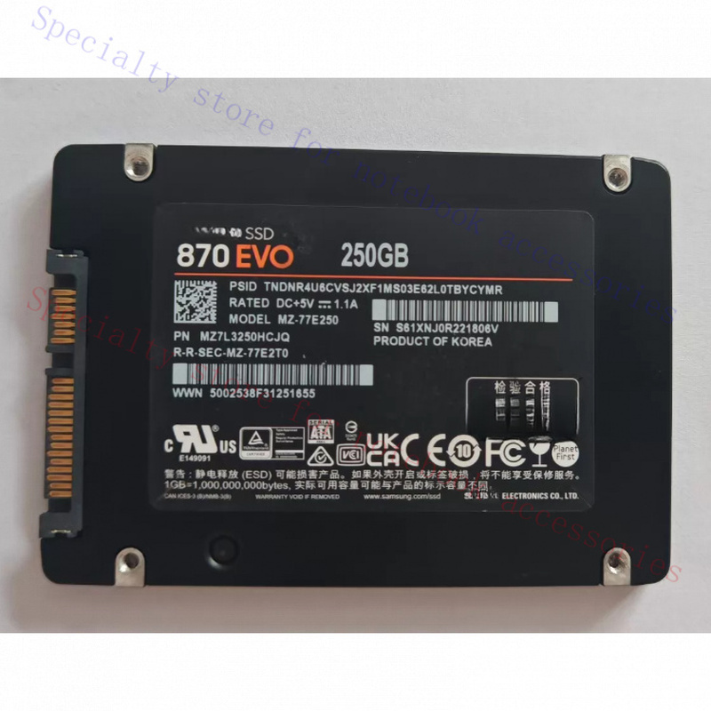 R+ مستعمل لـ Samsung SSD 870 E - مراجعة Samsung Ssd Evo 870 وسعره