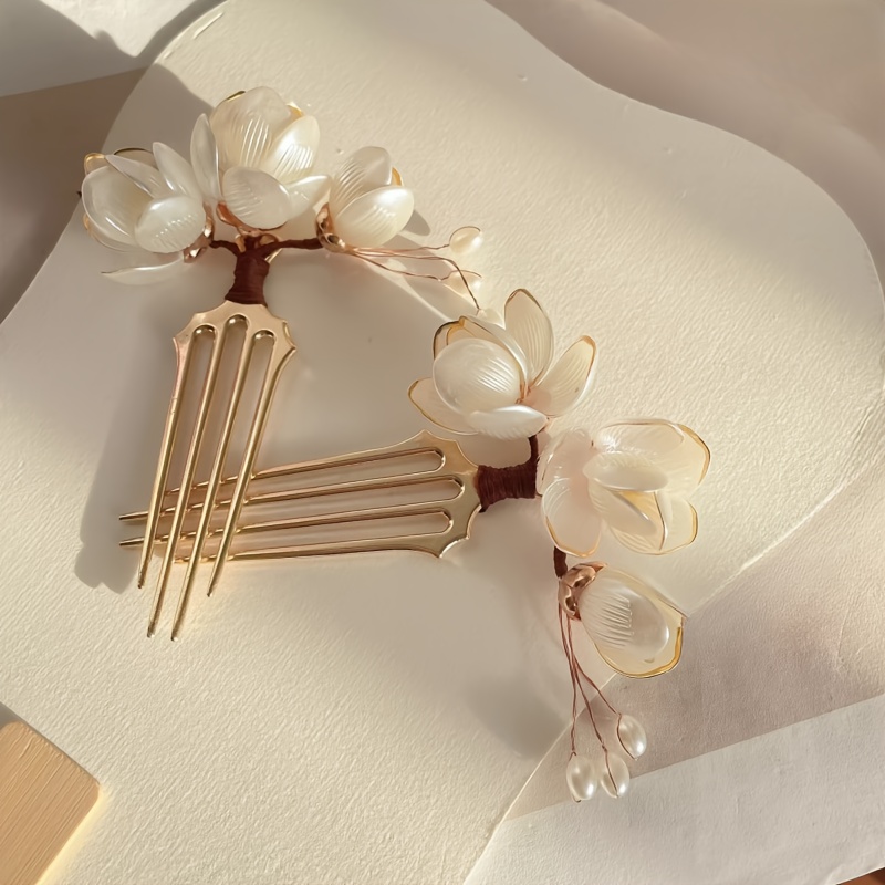 مشط شعر على الطراز الصيني بتصم - مراجعة Tech Hair Accessories وسعره